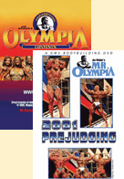 2001 Olympia - Prejudging & Show 2 DVDs (US$69.95 or A$89.95)