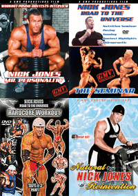 Nick Jones Awesome Foursome DVD Deal! 4 DVD Set