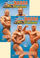 2008 NABBA Mr Britain: 2 Disc Set Special Deal