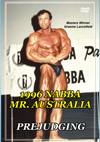 1996 NABBA Australian Championships: The Men - Prejudging