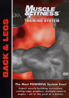 Muscle & Fitness Training System - Back & Legs PAL (Dual price US$34.95 or A$39.95)