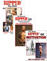 THE RIPPED COLLECTION ON DVD WITH CLARENCE BASS - 3 DVD SET