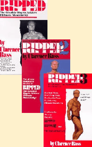 THE RIPPED BOOK COLLECTION by CLARENCE BASS - 3 BOOK SET: Ripped 1, 2 and 3