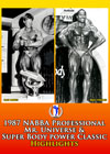 1987 NABBA Professional Mr. Universe & Super Body Power Classic - Highlights