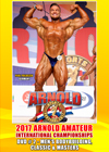 2017 Arnold Amateur USA International Championships: DVD # 2 - MEN’S BODYBUILDING, CLASSIC & MASTERS