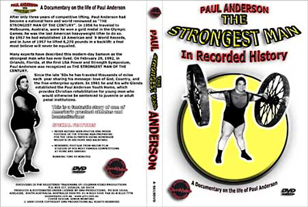 Paul Anderson: World's Strongest Man